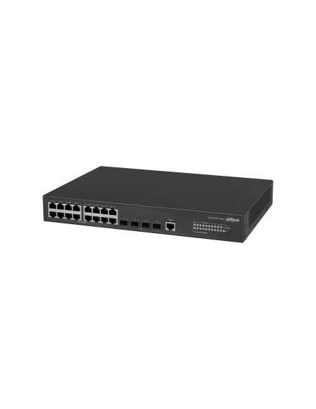 DAHUA 1362042 1.0.01.20.10782-9005 DH-AS4300-16GT4GF: DAHUA SWITCH GIGABIT GESTIONABLE L2+, 16 PUERTOS RJ45 10/100/1000M, 4 PUER