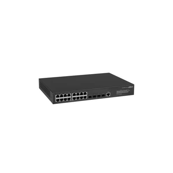 DAHUA 1362042 1.0.01.20.10782-9005 DH-AS4300-16GT4GF: DAHUA SWITCH GIGABIT GESTIONABLE L2+, 16 PUERTOS RJ45 10/100/1000M, 4 PUER