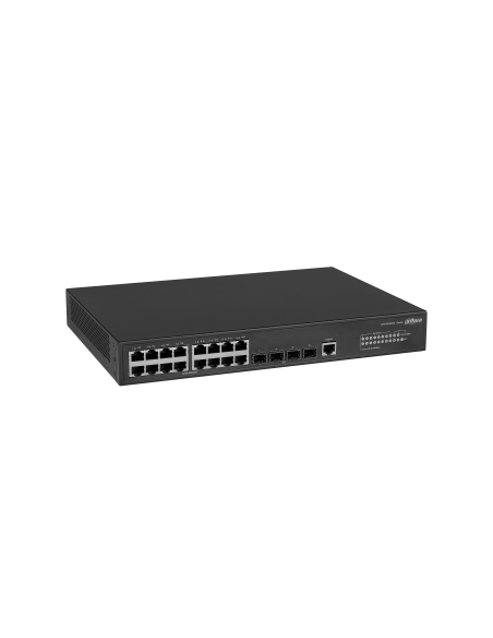 DAHUA 1362042 1.0.01.20.10782-9005 DH-AS4300-16GT4GF: DAHUA SWITCH GIGABIT GESTIONABLE L2+, 16 PUERTOS RJ45 10/100/1000M, 4 PUER