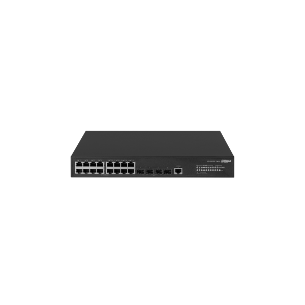 DAHUA 1362042 1.0.01.20.10782-9005 DH-AS4300-16GT4GF: DAHUA SWITCH GIGABIT GESTIONABLE L2+, 16 PUERTOS RJ45 10/100/1000M, 4 PUER