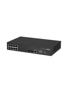 DAHUA 1362040 1.0.01.20.10781 DH-AS4300-8GT2GF: DAHUA SWITCH GIGABIT GESTIONABLE L2+, 8 PUERTOS RJ45 10/100/1000M, 2 PUERTOS SFP