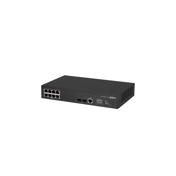 DAHUA 1362040 1.0.01.20.10781 DH-AS4300-8GT2GF: DAHUA SWITCH GIGABIT GESTIONABLE L2+, 8 PUERTOS RJ45 10/100/1000M, 2 PUERTOS SFP