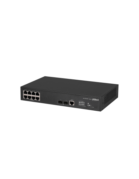 DAHUA 1362040 1.0.01.20.10781 DH-AS4300-8GT2GF: DAHUA SWITCH GIGABIT GESTIONABLE L2+, 8 PUERTOS RJ45 10/100/1000M, 2 PUERTOS SFP