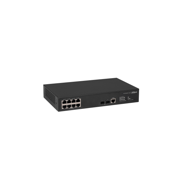 DAHUA 1362040 1.0.01.20.10781 DH-AS4300-8GT2GF: DAHUA SWITCH GIGABIT GESTIONABLE L2+, 8 PUERTOS RJ45 10/100/1000M, 2 PUERTOS SFP