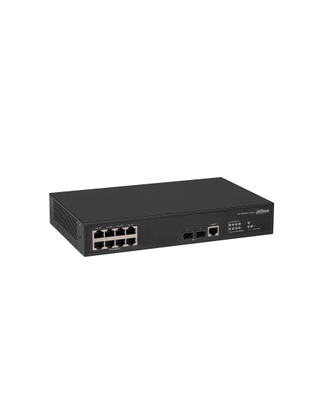 DAHUA 1362040 1.0.01.20.10781 DH-AS4300-8GT2GF: DAHUA SWITCH GIGABIT GESTIONABLE L2+, 8 PUERTOS RJ45 10/100/1000M, 2 PUERTOS SFP