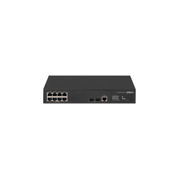 DAHUA 1362040 1.0.01.20.10781 DH-AS4300-8GT2GF: DAHUA SWITCH GIGABIT GESTIONABLE L2+, 8 PUERTOS RJ45 10/100/1000M, 2 PUERTOS SFP