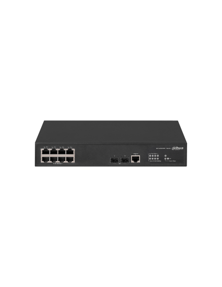 DAHUA 1362040 1.0.01.20.10781 DH-AS4300-8GT2GF: DAHUA SWITCH GIGABIT GESTIONABLE L2+, 8 PUERTOS RJ45 10/100/1000M, 2 PUERTOS SFP