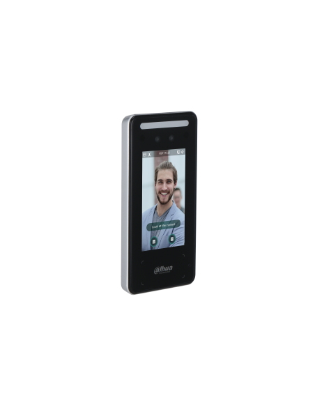 DAHUA 1361941 1.0.01.25.11076 DHI-ASI6213J-MW: DAHUA TERMINAL DE CONTROL DE ACCESO POR RECONOCIMIENTO FACIAL, 2MP, DOBLE CAMARA,