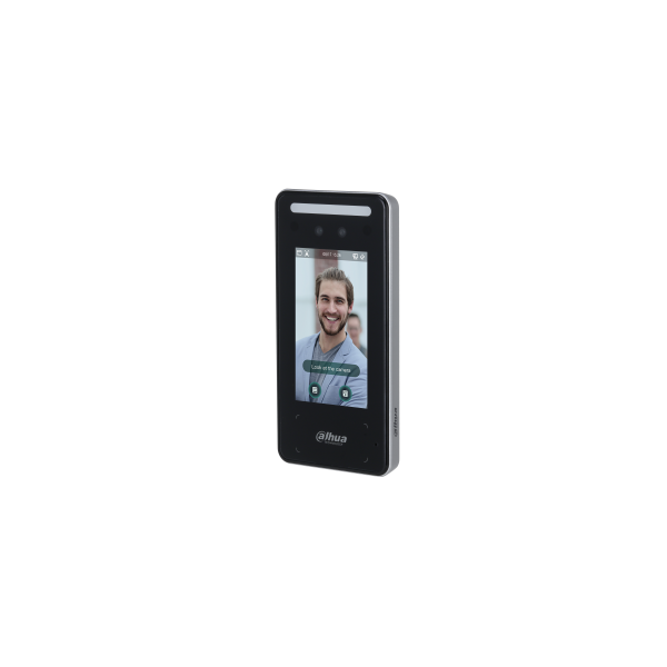 DAHUA 1361941 1.0.01.25.11076 DHI-ASI6213J-MW: DAHUA TERMINAL DE CONTROL DE ACCESO POR RECONOCIMIENTO FACIAL, 2MP, DOBLE CAMARA,