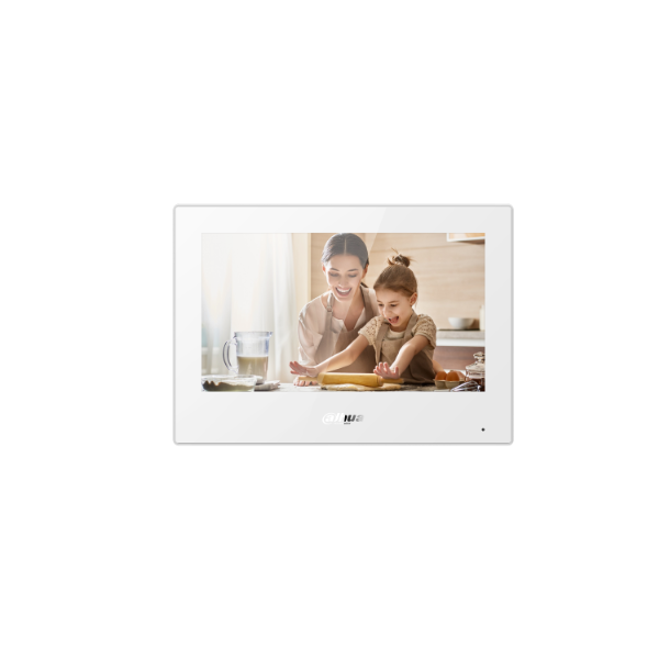 DAHUA 1361002 1.0.01.15.11477-0022 DHI-VTH5321GW-W: DAHUA MONITOR INTERIOR IP/WIFI 7", PANTALLA TFT TACTIL 1024X600, WIFI, AUDIO