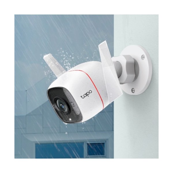 TP-LINK 1358126 TC65 TP-Link TC65 cámara de vigilancia Bala Cámara de seguridad IP Exterior 2304 x 1296 Pixeles Techo/pared