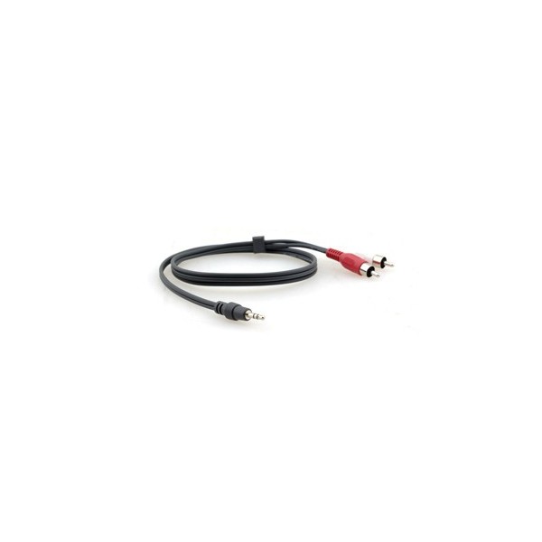 KRAMER 950751 95-0122006 Kramer Electronics 3.5mm - 2 RCA, 1.8m cable de audio 1,8 m 3,5mm Negro, Rojo, Blanco