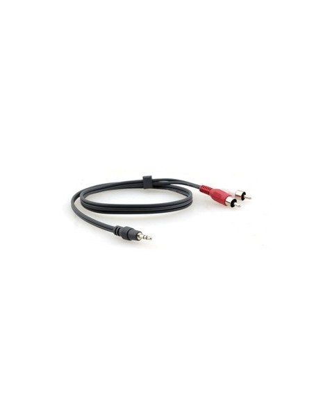 KRAMER 950751 95-0122006 Kramer Electronics 3.5mm - 2 RCA, 1.8m cable de audio 1,8 m 3,5mm Negro, Rojo, Blanco