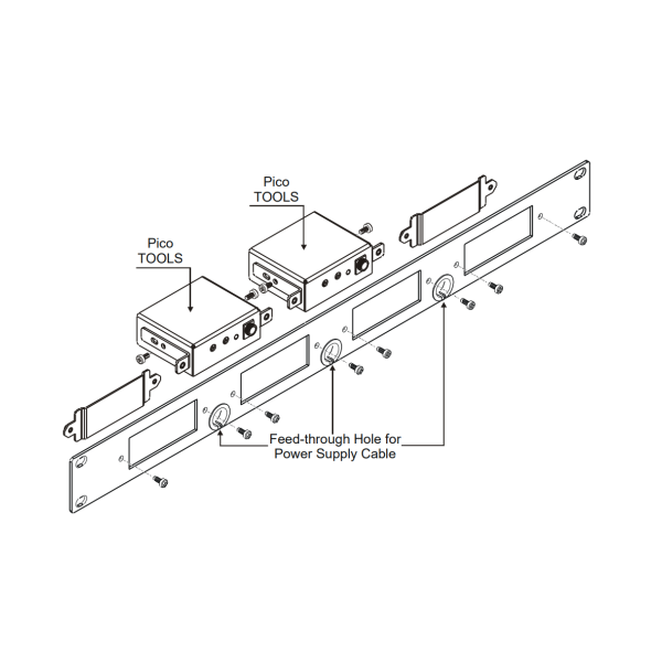 KRAMER 1355161 60-900110 KRAMER RK-4PT-B 19-INCH RACK ADAPTER (60-900110)