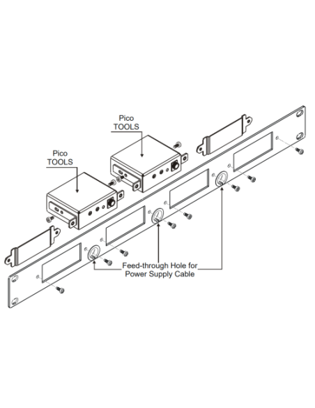 KRAMER 1355161 60-900110 KRAMER RK-4PT-B 19-INCH RACK ADAPTER (60-900110)