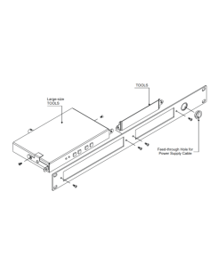 KRAMER 1355159 60-200110 KRAMER RK-T2SB-B 19-INCH RACK ADAPTER (60-200110) 2