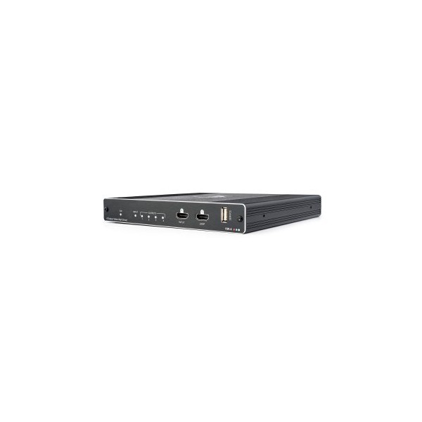 KRAMER 1351379 72-00004390 Kramer Electronics VW-4 procesador de pared de vídeo Negro