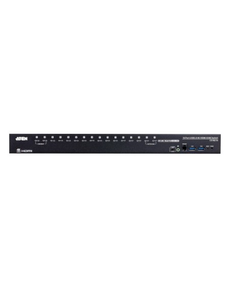 ATEN 1351282 CS18216-AT-G Aten Switch KVM HDMI 4K USB 3.0 de 16 puertos