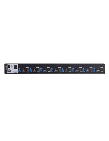ATEN 1351281 CS18208-AT-G ATEN 8-PORT USB TRUE 4K HDMI KVM SWITCH WITH USB 3.0 PERIPHERAL SUPPORT AND BROADCAST MODE (CS18208-AT