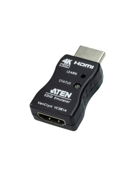 ATEN 1351280 VC081A-AT ATEN TRUE 4K HDMI EDID EMULATOR WITH SAVABLE EDID (VC081A-AT)(CP20)