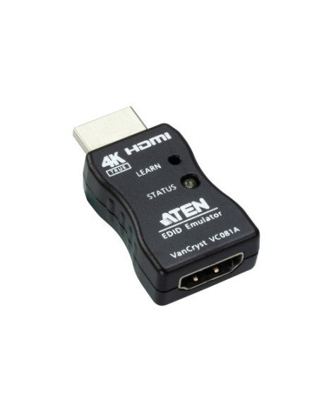 ATEN 1351280 VC081A-AT ATEN TRUE 4K HDMI EDID EMULATOR WITH SAVABLE EDID (VC081A-AT)(CP20)