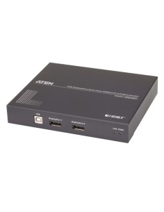 ATEN 1349929 CE924-AT-G Aten Extensor de KVM USB DisplayPort de vista doble HDBaseT™ 2.0 (4K a 100 m para vista individual) 2