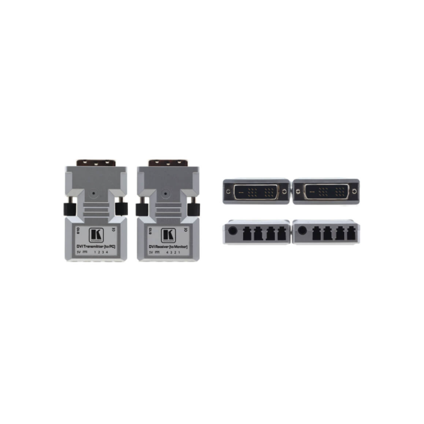 KRAMER 1349927 94-0000610 Kramer Electronics 610R/T(SET)/EU Transmisor y receptor de señales AV Metálico