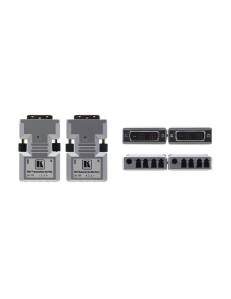 KRAMER 1349927 94-0000610 Kramer Electronics 610R/T(SET)/EU Transmisor y receptor de señales AV Metálico
