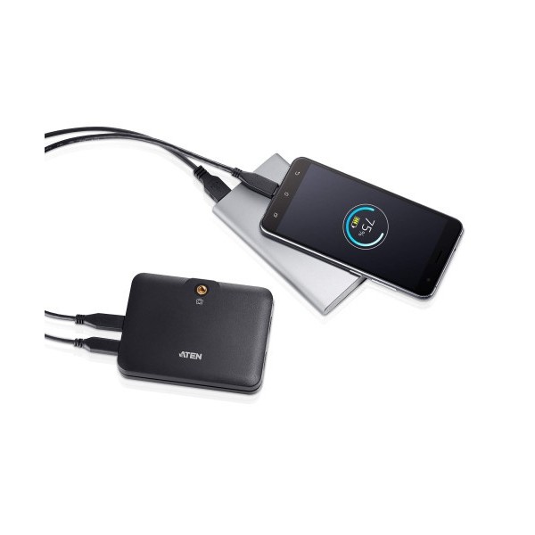 ATEN 1344750 UC3021-AT ATEN CAMLIVE™+ UC3021 (captura de vídeo UVC de HDMI a USB-C con power pass-thourgh PD3.0)