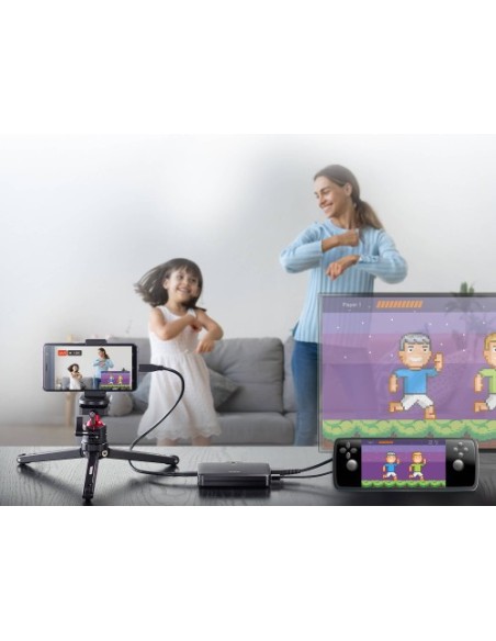 ATEN 1344750 UC3021-AT ATEN CAMLIVE™+ UC3021 (captura de vídeo UVC de HDMI a USB-C con power pass-thourgh PD3.0)
