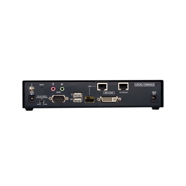 ATEN 1344747 KE6900AIT-AX-G ATEN Transmisor de KVM DVI-I a través de IP de una sola pantalla con acceso a Internet
