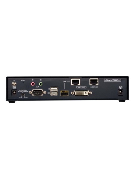 ATEN 1344747 KE6900AIT-AX-G ATEN Transmisor de KVM DVI-I a través de IP de una sola pantalla con acceso a Internet