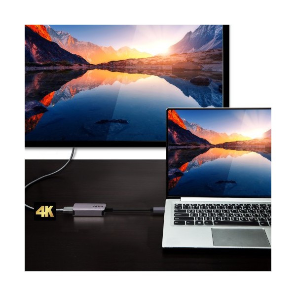 ATEN 1344745 UC3008A1-AT ATEN ADAPTADOR DE USB-C A 4K HDMI (UC3008A1-AT)(CP20)