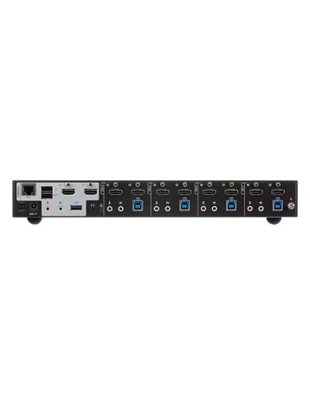 ATEN 1344743 CS1844-AT-G ATEN Switch KVMP™ USB 3.0 4K HDMI para dos pantallas de 4 puertos