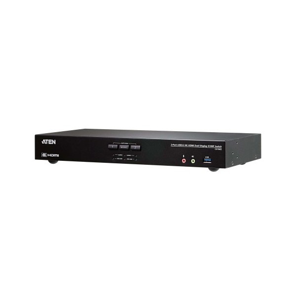 ATEN 1344742 CS1842-AT-G ATEN Switch KVMP™ USB 3.0 4K HDMI para dos pantallas de 2 puertos