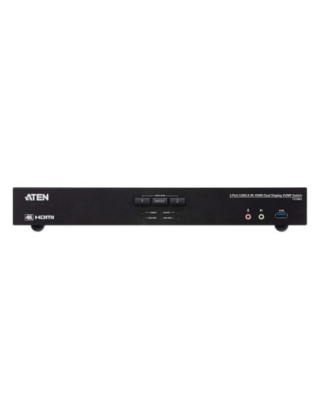 ATEN 1344742 CS1842-AT-G ATEN Switch KVMP™ USB 3.0 4K HDMI para dos pantallas de 2 puertos