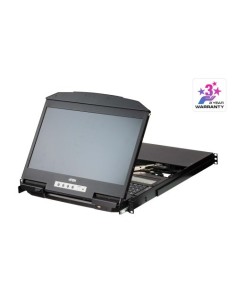 ATEN 1344724 CL3884NW-ATA-SG ATEN Consola LCD panorámica multiview dual rail con switch KVM integrado HDMI USB de 4 puertos 2
