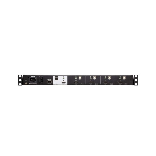 ATEN 1344724 CL3884NW-ATA-SG ATEN Consola LCD panorámica multiview dual rail con switch KVM integrado HDMI USB de 4 puertos