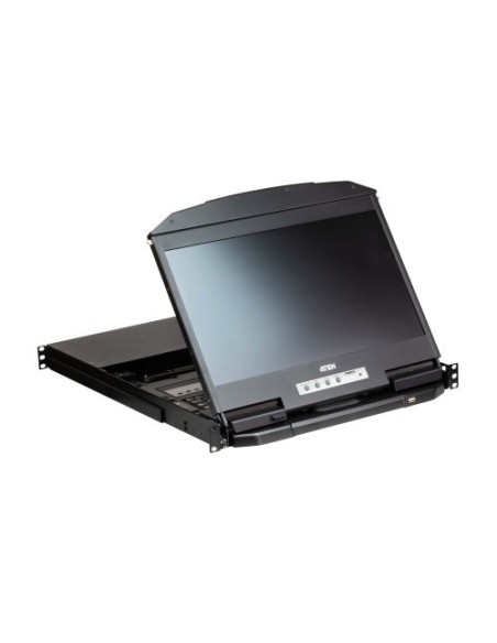 ATEN 1344724 CL3884NW-ATA-SG ATEN Consola LCD panorámica multiview dual rail con switch KVM integrado HDMI USB de 4 puertos