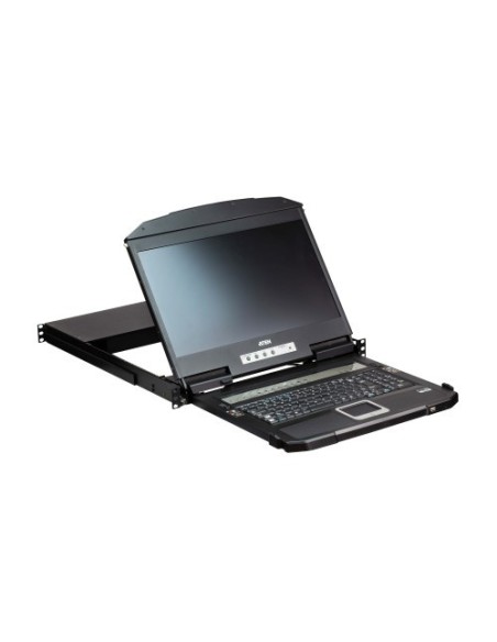 ATEN 1344724 CL3884NW-ATA-SG ATEN Consola LCD panorámica multiview dual rail con switch KVM integrado HDMI USB de 4 puertos