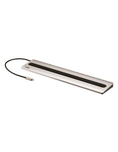 ATEN 1342786 UH3237-AT Aten UH3237-AT base para portátil y replicador de puertos Alámbrico USB 3.2 Gen 1 (3.1 Gen 1) Type-C Negr