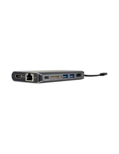 KRAMER 1338380 91-00015899 Kramer Electronics KDock-3 Alámbrico USB 3.2 Gen 1 (3.1 Gen 1) Type-C Negro, Plata 2