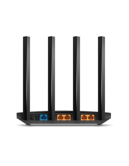 TP-LINK 1337006 ARCHER C80 TP-LINK Archer C80 router inalámbrico Doble banda (2,4 GHz / 5 GHz) Gigabit Ethernet Negro