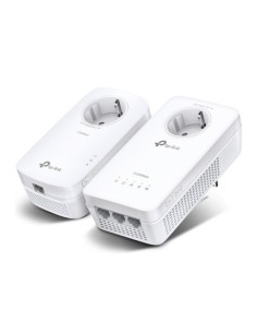 TP-LINK 1336384 TL-WPA8631P KIT TP-LINK KIT EXTENSOR WIFI AC POWERLINE AV1300 CON TOMA DE CORRIENTE ADICIONAL.