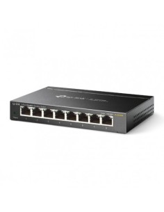 TP-LINK 1335514 TL-SG108S TP-LINK TL-SG108S No administrado L2 Gigabit Ethernet (10/100/1000) Negro