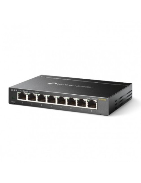 TP-LINK 1335514 TL-SG108S TP-LINK TL-SG108S No administrado L2 Gigabit Ethernet (10/100/1000) Negro