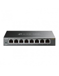 TP-LINK 1335514 TL-SG108S TP-LINK TL-SG108S No administrado L2 Gigabit Ethernet (10/100/1000) Negro 2