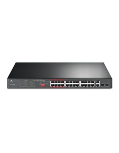 TP-LINK 1335473 TL-SL1226P TP-LINK TL-SL1226P No administrado Fast Ethernet (10/100) Gris 1U Energía sobre Ethernet (PoE)