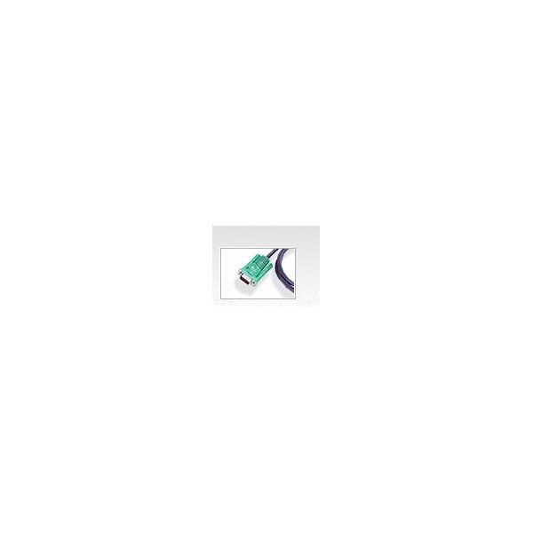 ATEN 1335349 2L-5201U ATEN CABLE KVM USB CON SPHD 3 EN 1 DE 1,2 M (2L-5201U) COMPATIBLE CON CONSOLAS (CL3000*, CL5708*)