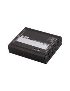 ATEN 1335339 UCE32100-AT-G ATEN Extensor USB 2.0 por Cat 5 con hub de cuatro puertos (hasta 100 m)